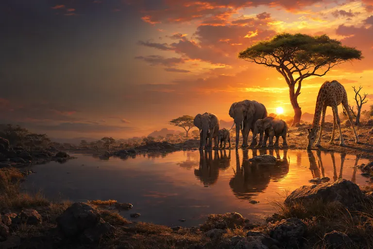 Waterhole Glow cover art